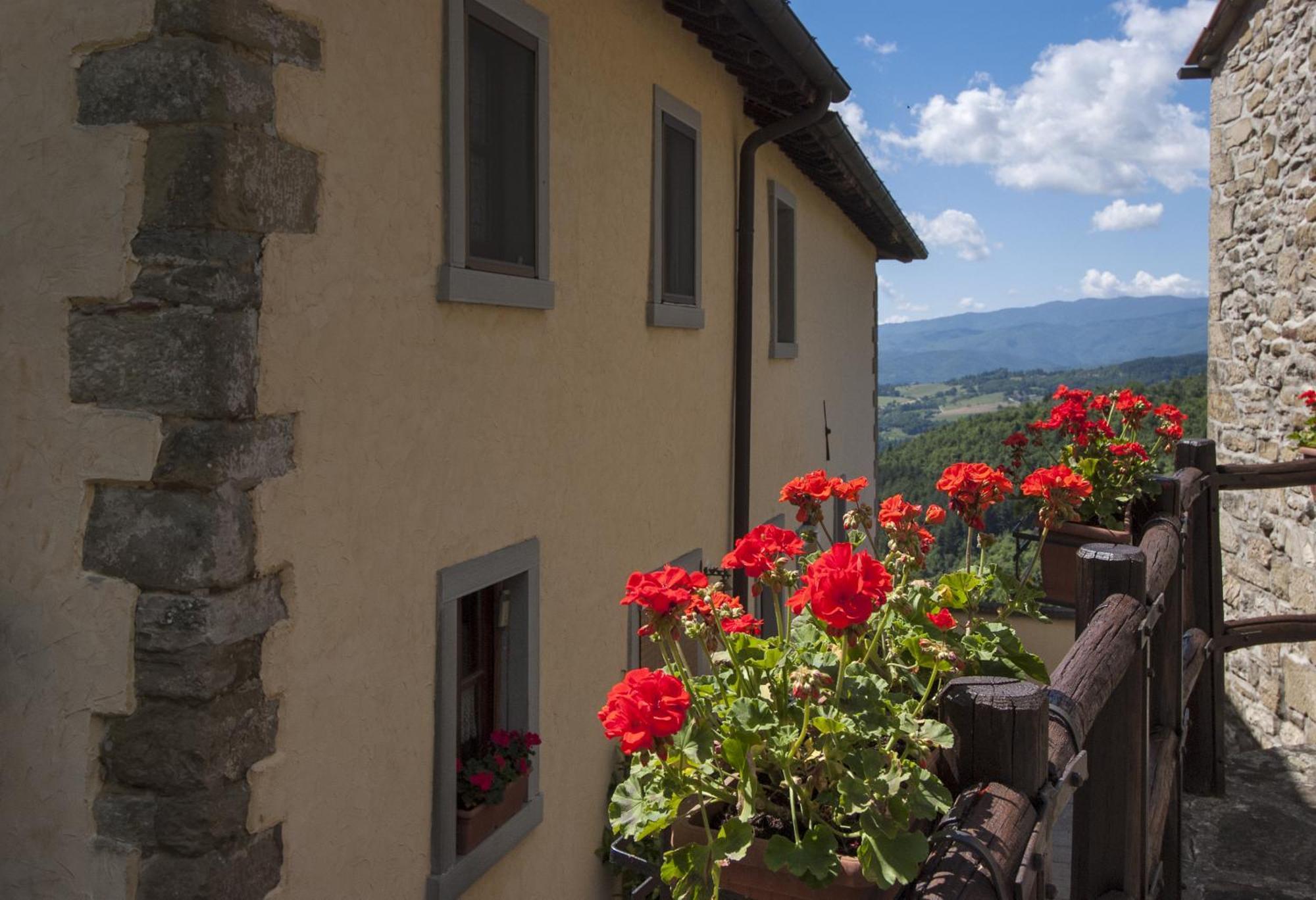 Borgo Tramonte Hotel Pratovecchio Buitenkant foto