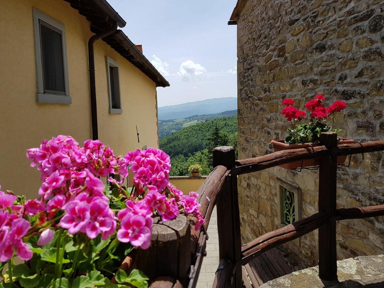 Borgo Tramonte Hotel Pratovecchio Buitenkant foto